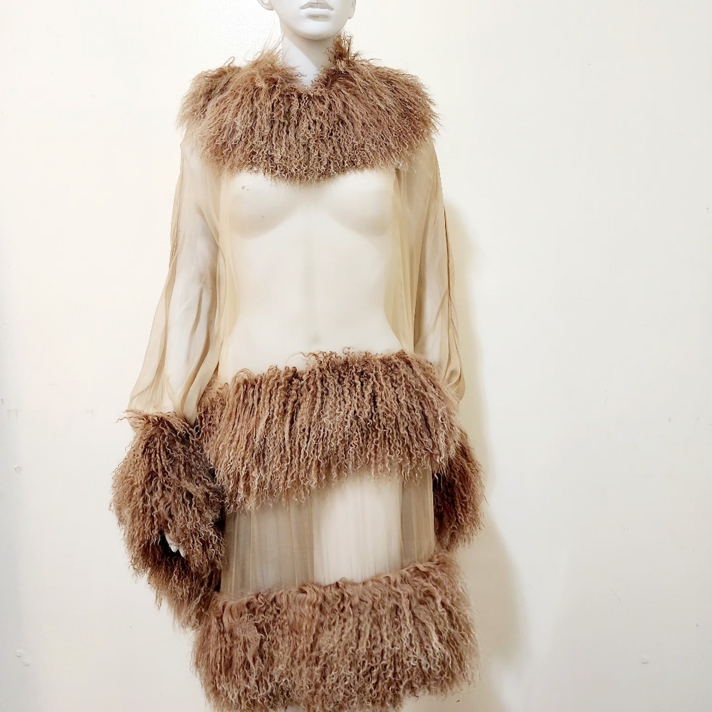 Rare 2003 One-of-a-kind Sheer Valentino Runway Dress